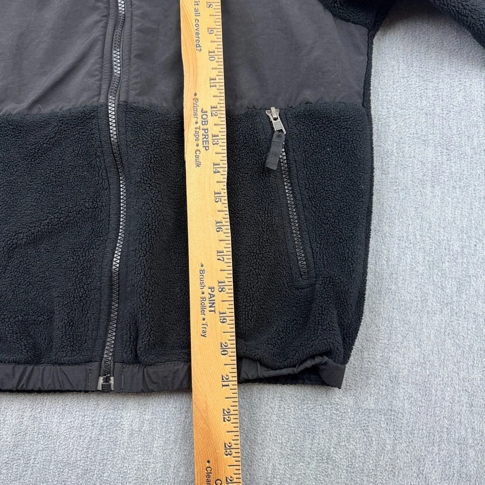 The North Face Jacket Boys Medium‎ Black Denali Fleece Polartec Full Zip Hiking